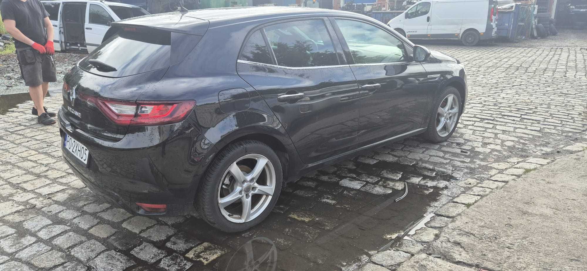 Renault megane 1.2b led masaż skóra, nowe opony bose pierwsza szkoda