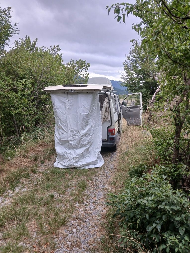Vw t4 camper z ciepłą wodą i prysznicem