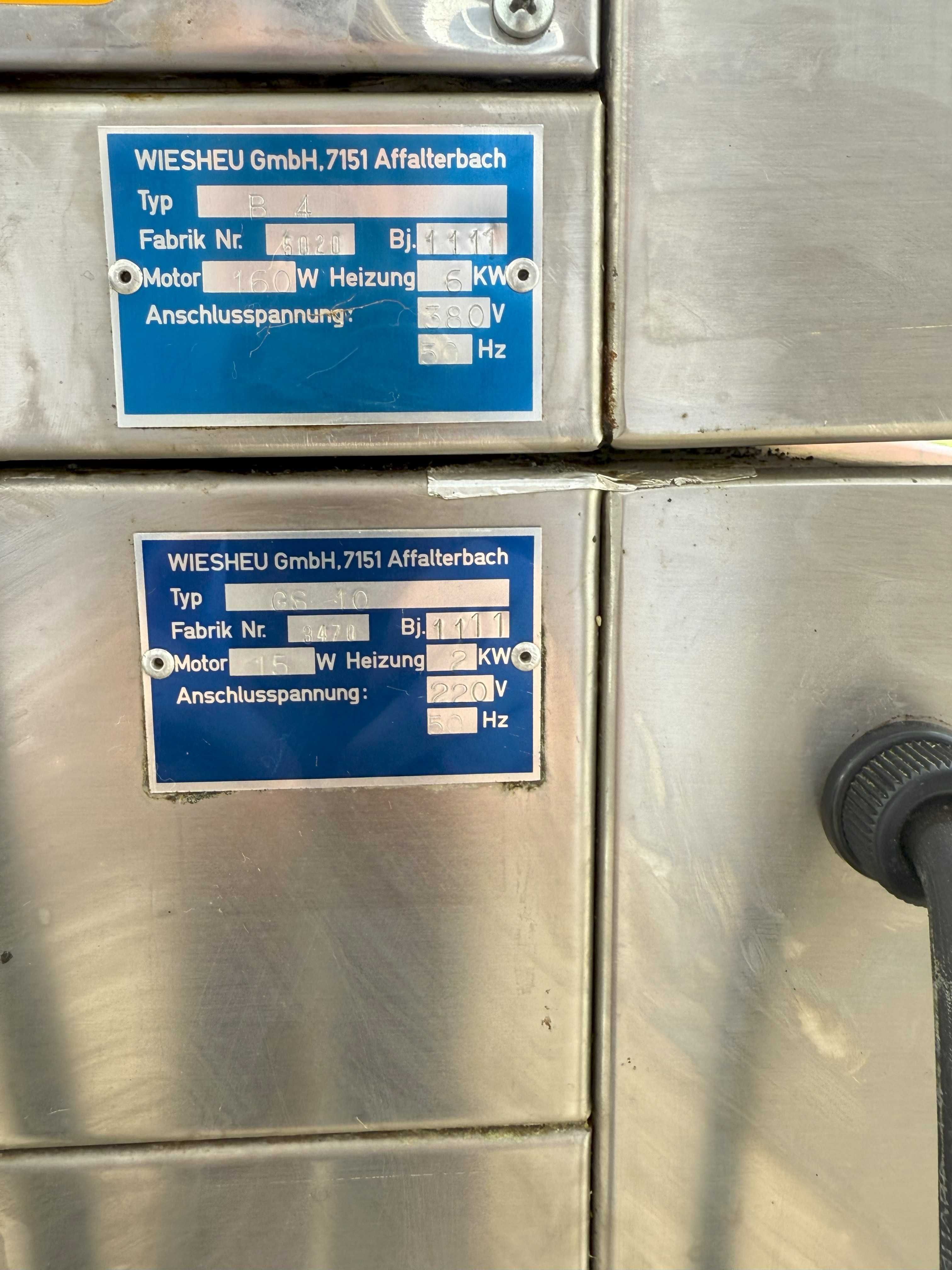 Piec Wiesheu z garownią