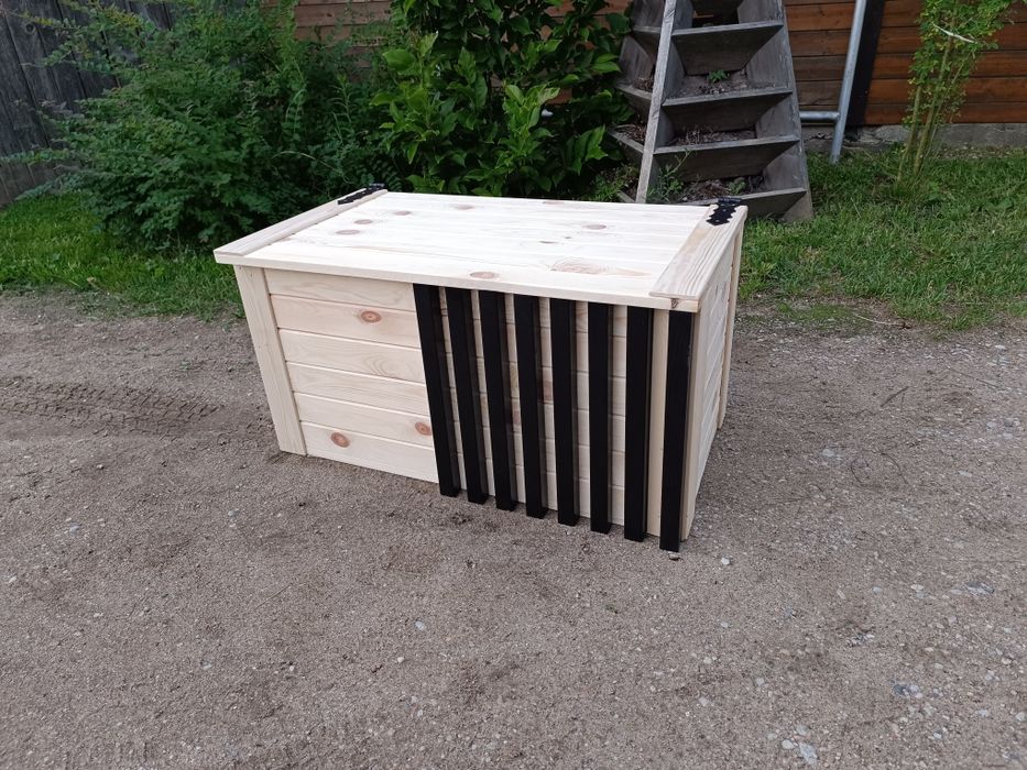 Skrzynia drewniana lamele