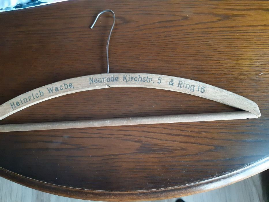 Stary przedwojenny niemiecki wieszak  Nourode