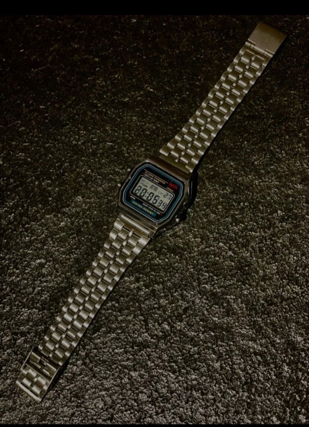 Zegarek srebrny  retro