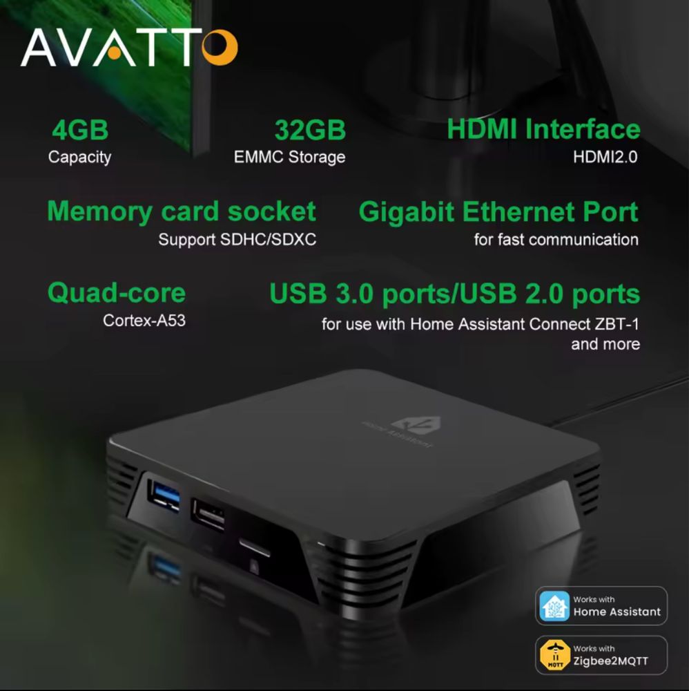 AVATTO Home Assistant Smart Box