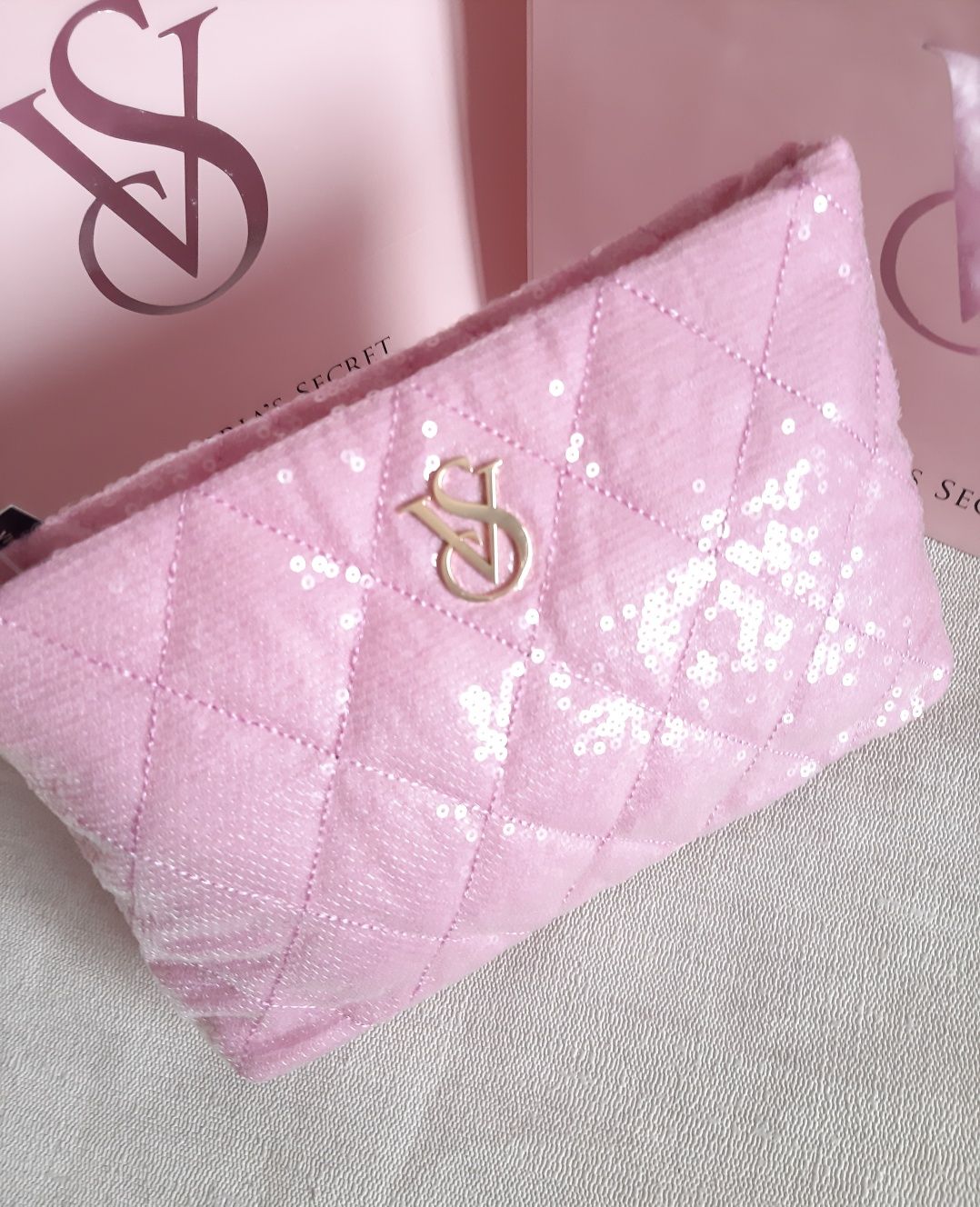 Сумка Victoria's secret косметичка Victoria's Secret клатч Виктория
