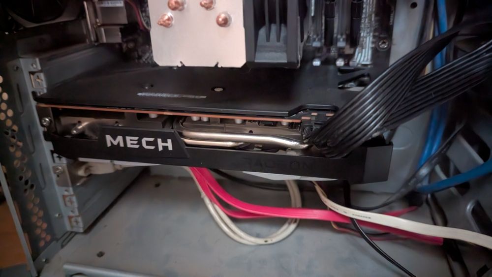 Видеокарта MSI Radeon RX 7600 MECH 2X 8gb