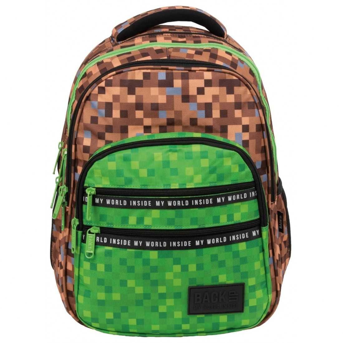 plecak minecraft pixsele gra niepełnowartościowy do naprawy