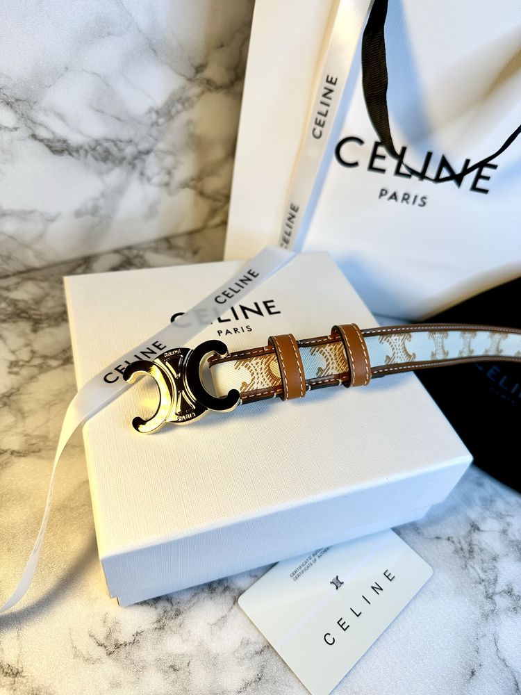 Pasek Celine Triomphe Canvas