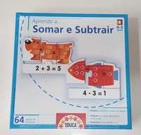 Puzzle sumar e subtrair