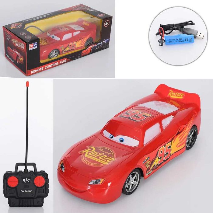 Машина V530A на радіокерувнні Блискавка Маквін Cars Тачки маквін