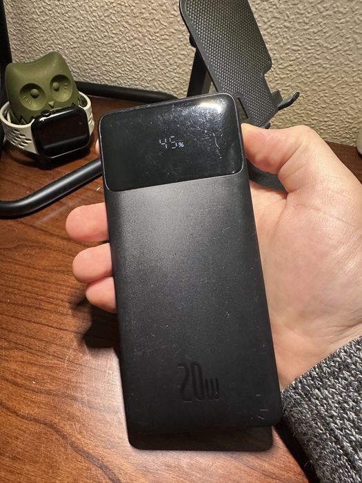 PowerBank Baseus Bipow Overseas 20W 20000mAh чорног