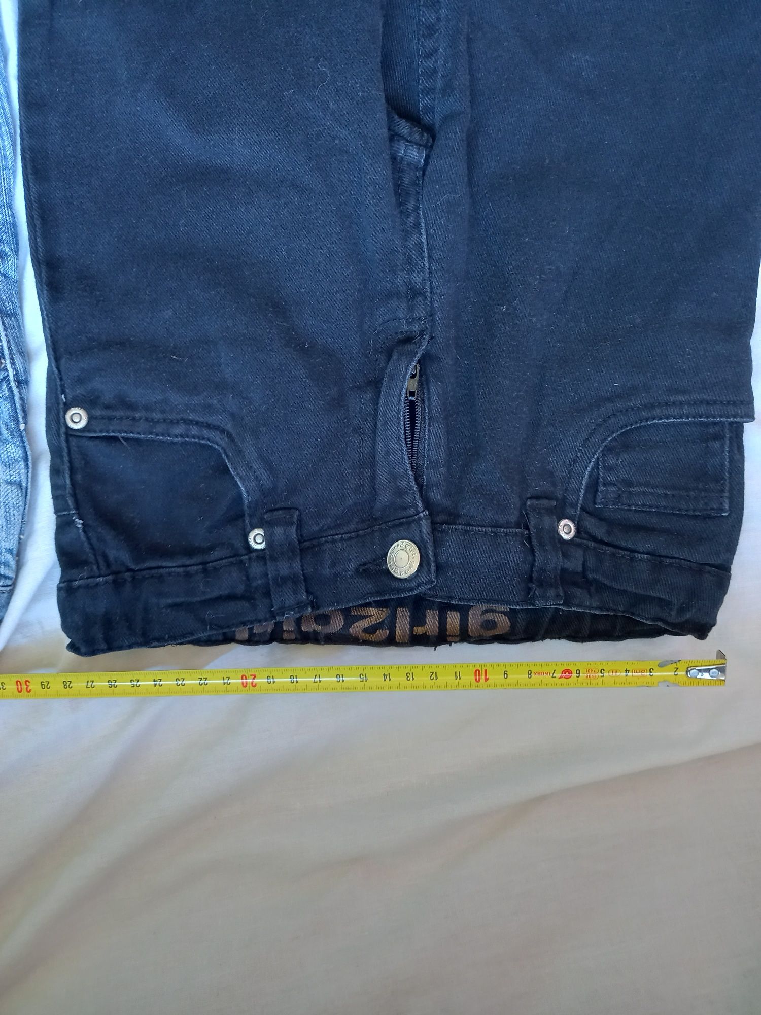 Spodnie dziewczęce jeans 110/116 2 pary Oliver girl gratis koszulka