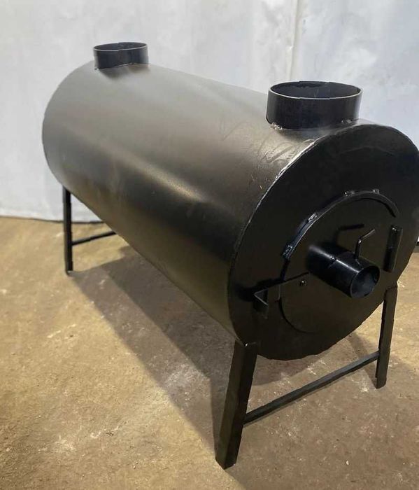 • ОБДУВ! 5мм! 295м3! • ККД 90%! Буржуйка Булерьян Булер'ян Печь Піч