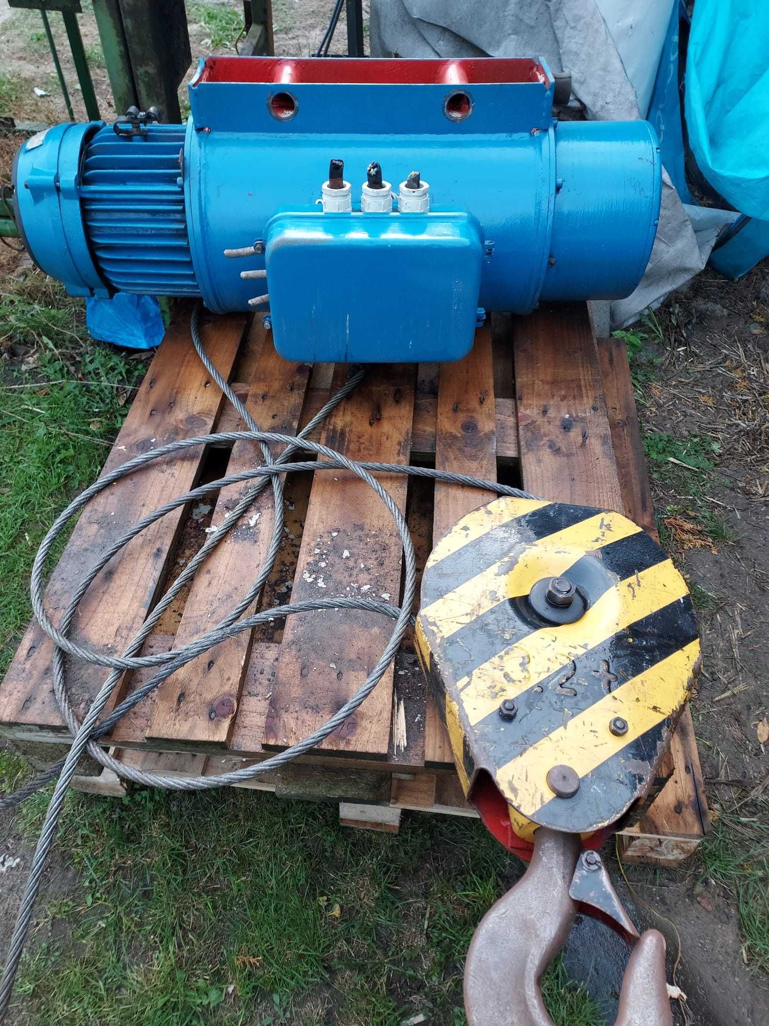 Wciągarka z napędem elektrycznym