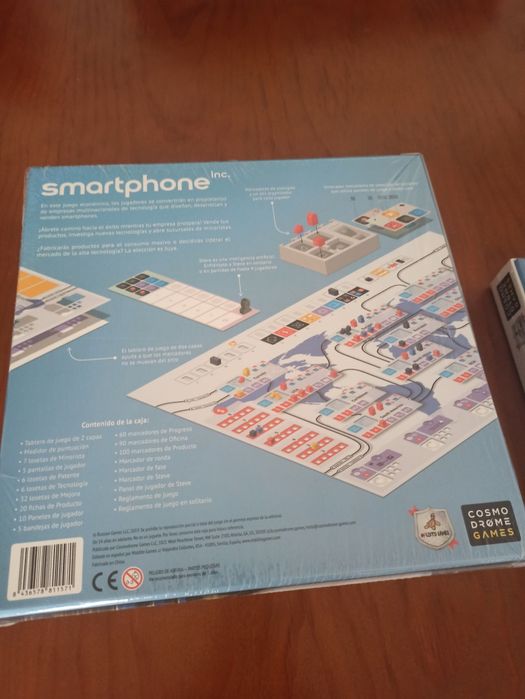 Smartphone Inc + Expansão 1.1 (ES) Jogo de tabuleiro NOVO/SELADO