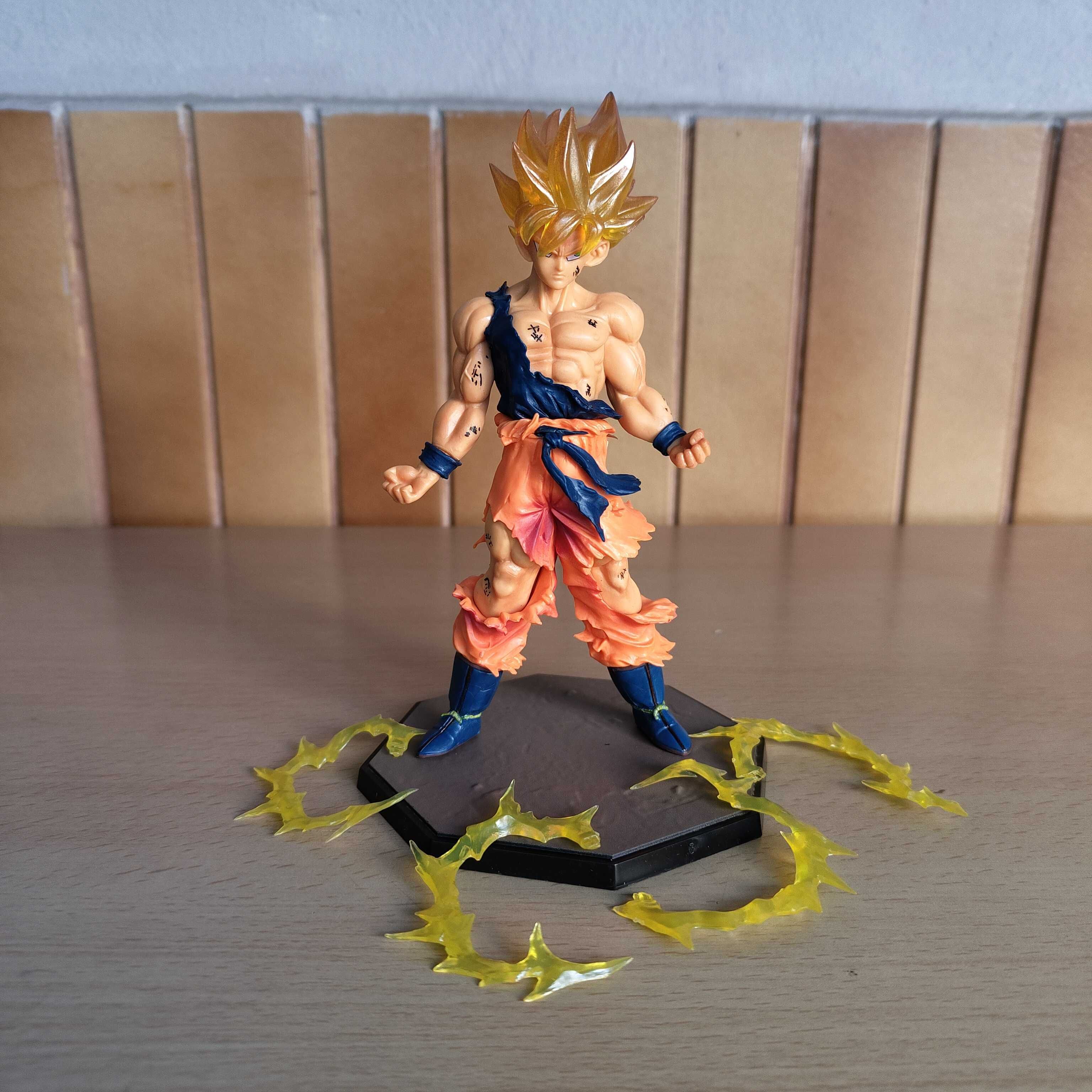 Boneco Figura Son Goku Super Saiyan Dragon Ball