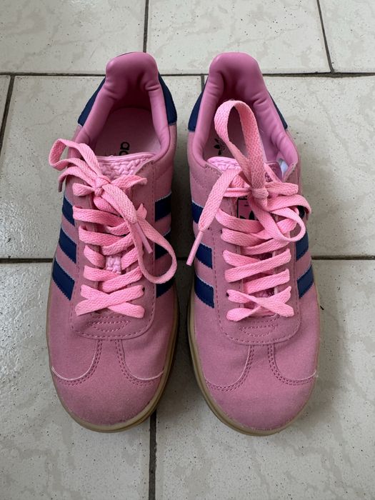 Кросівки adidas gazelle bold pink glow.
