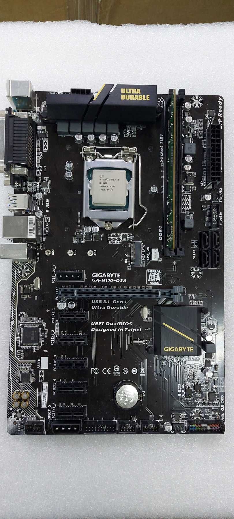 Gigabyte GA-H110-D3A MSI H270 M3 H170 Pro4 B150 B250 PC MATE