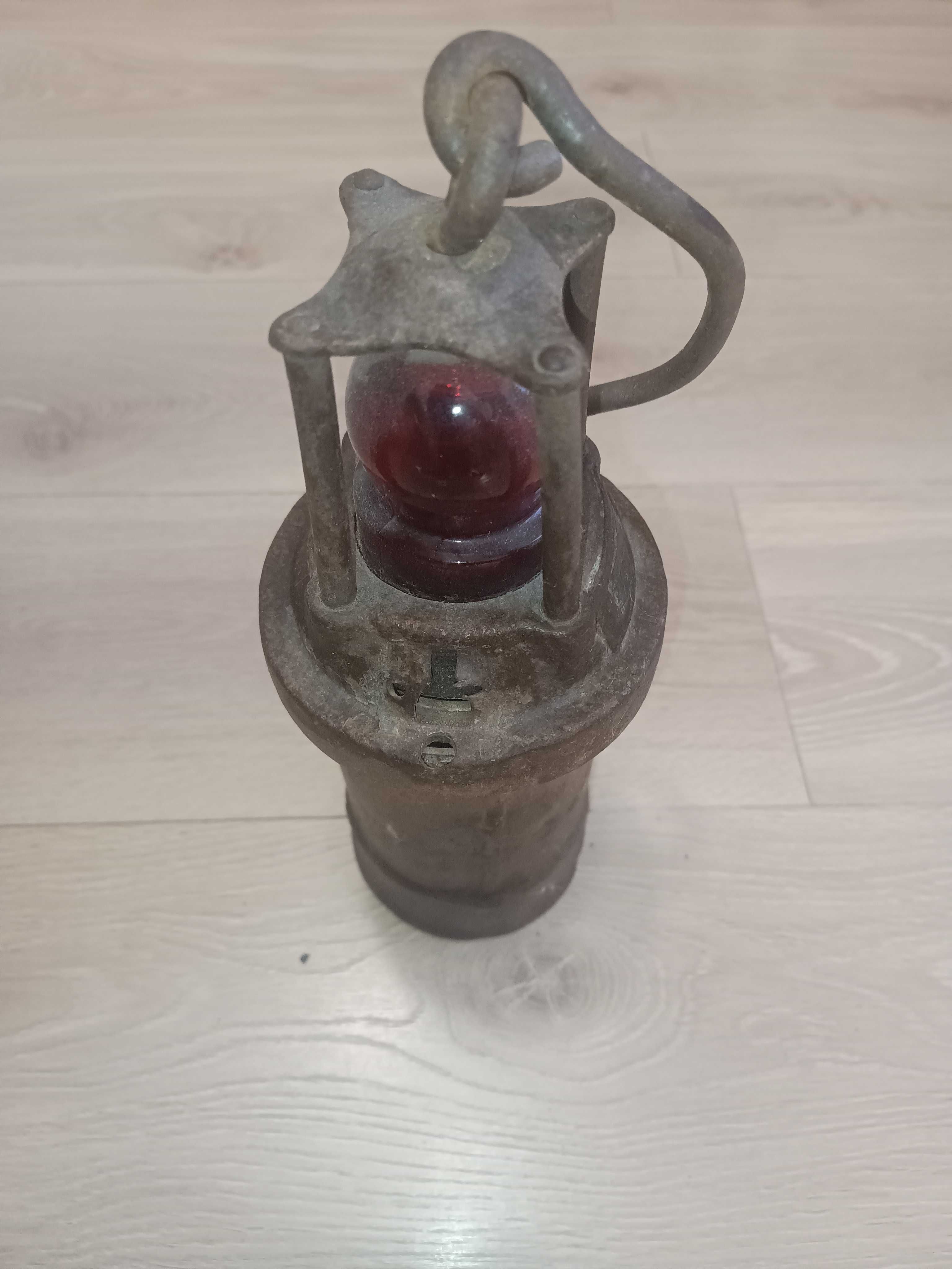 Stara lampa górnicza