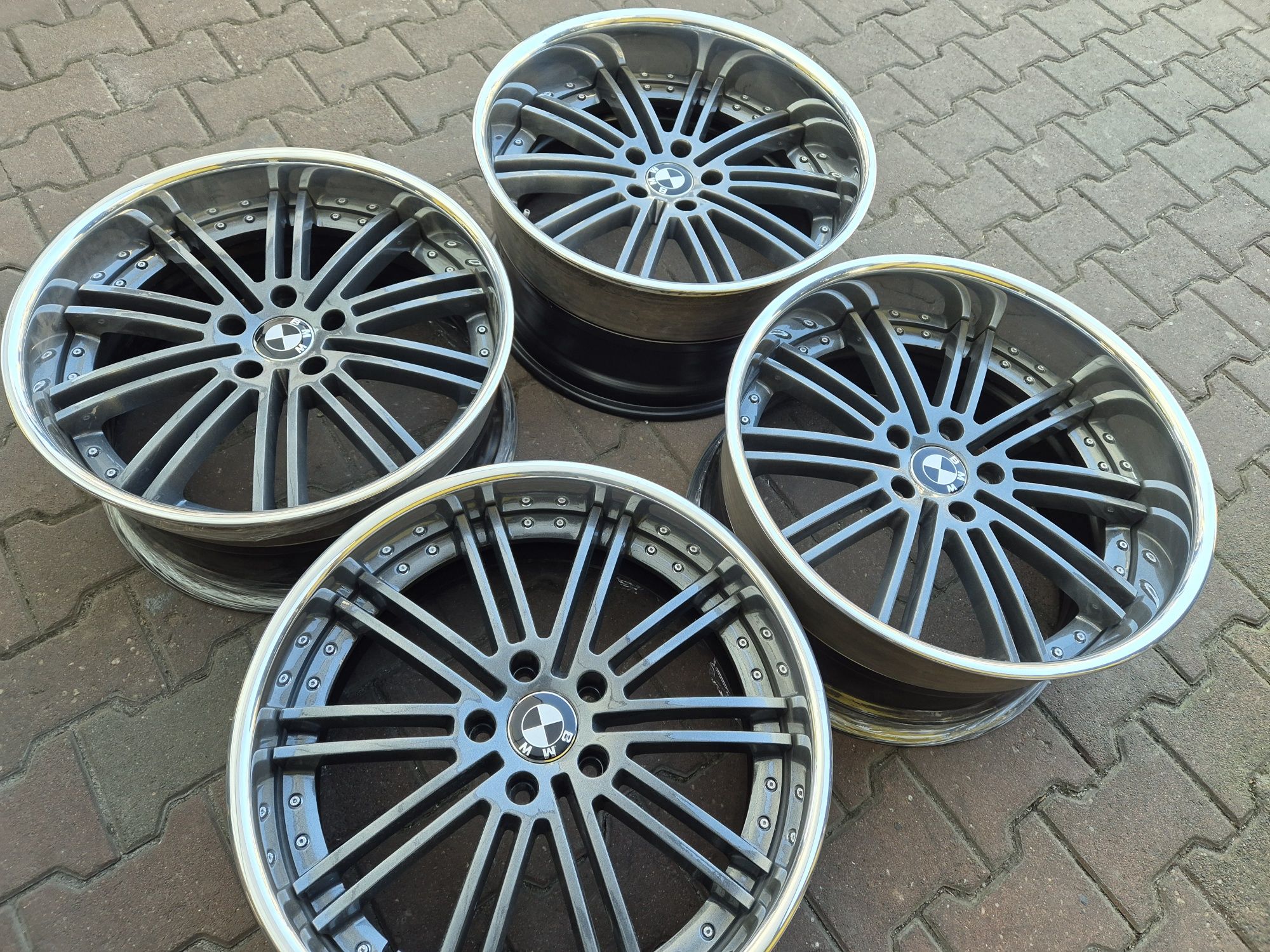 Alufelgi BMW  5x120 szeroki polerowany Rant  20 cali