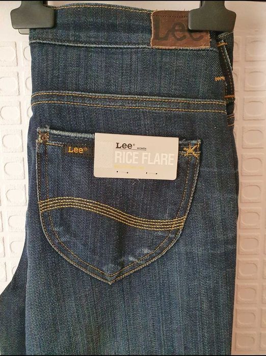 Jeansy Lee nowe dzwony