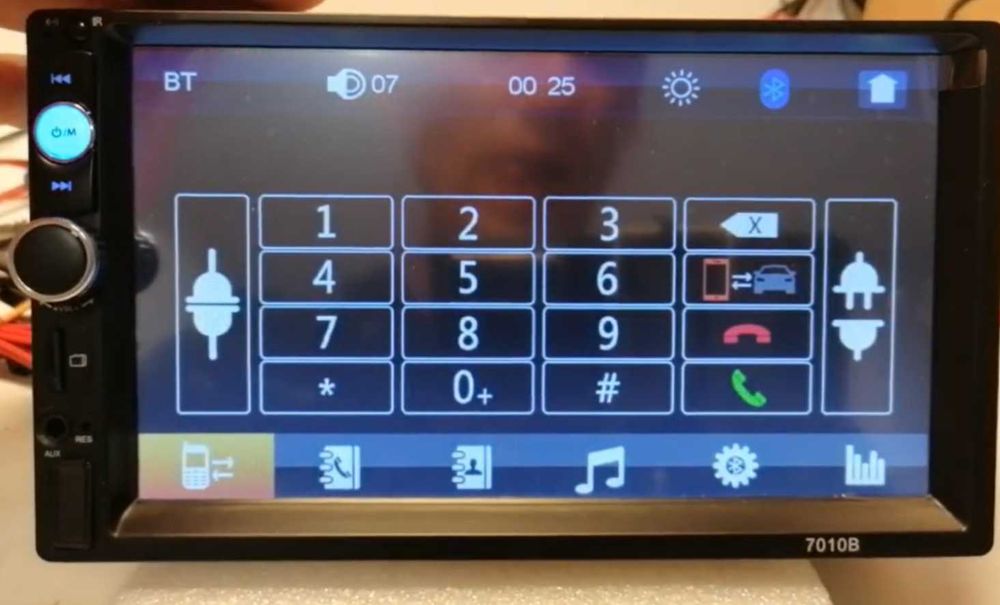 Магнітола Pioneer 2din з mp5,автомагнитола с сенсорным экраном,пульт