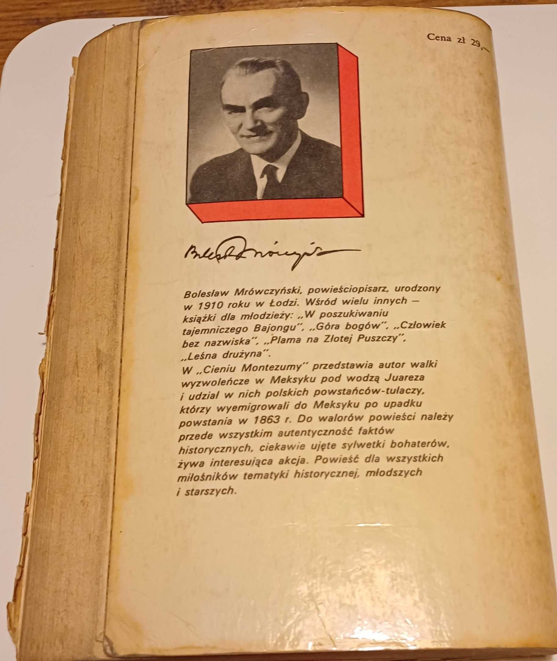 Cień Montezumy- Bolesław Mrówczyński