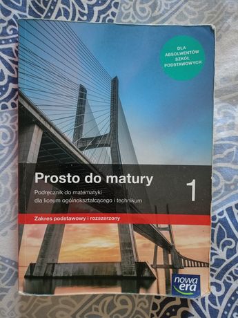 Książki do klasy pierwszej liceum/ technikum