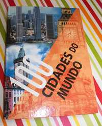 [Novo selado] Livro "100 Cidades do Mundo" (Capa dura) (ideal oferta)