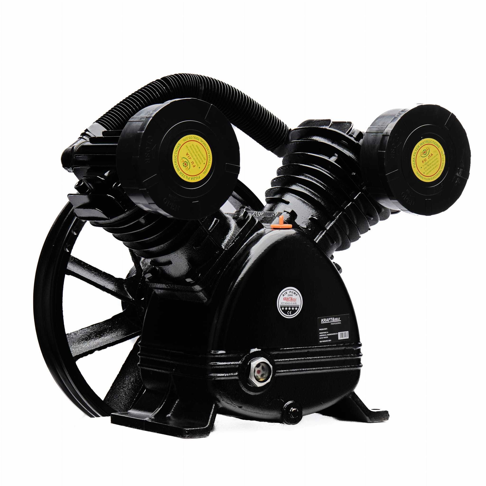 KRAFT&DELE Kompresor Sprężarka 4kw 8Bar 600l/min 150-200l KD1404