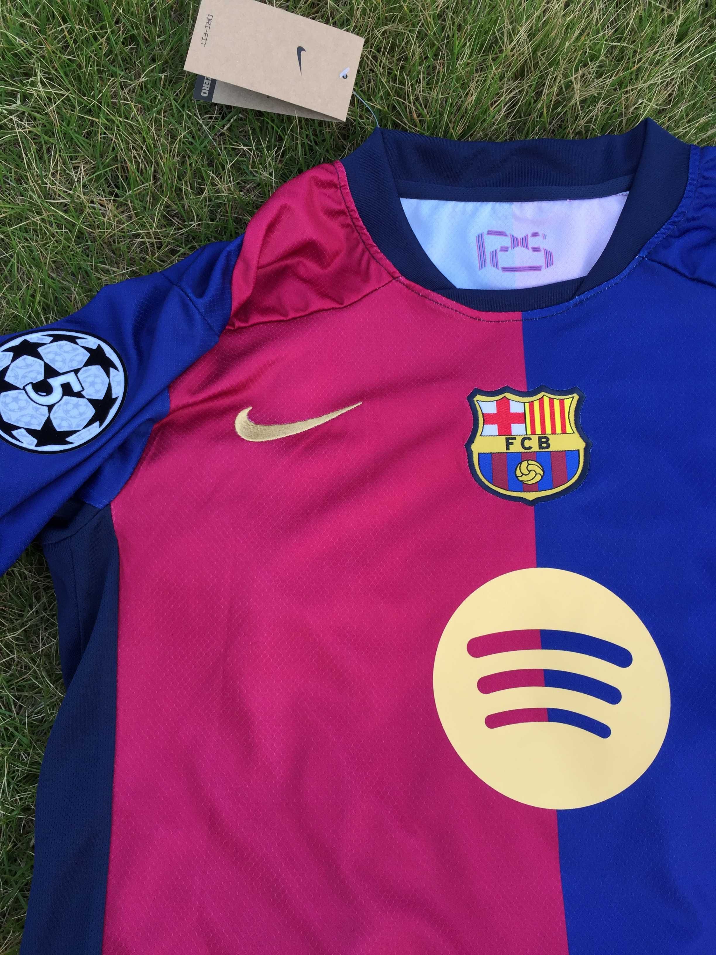 #9 Robert Lewandowski Nike Barcelona 2024-25 Koszulka domowa R.S