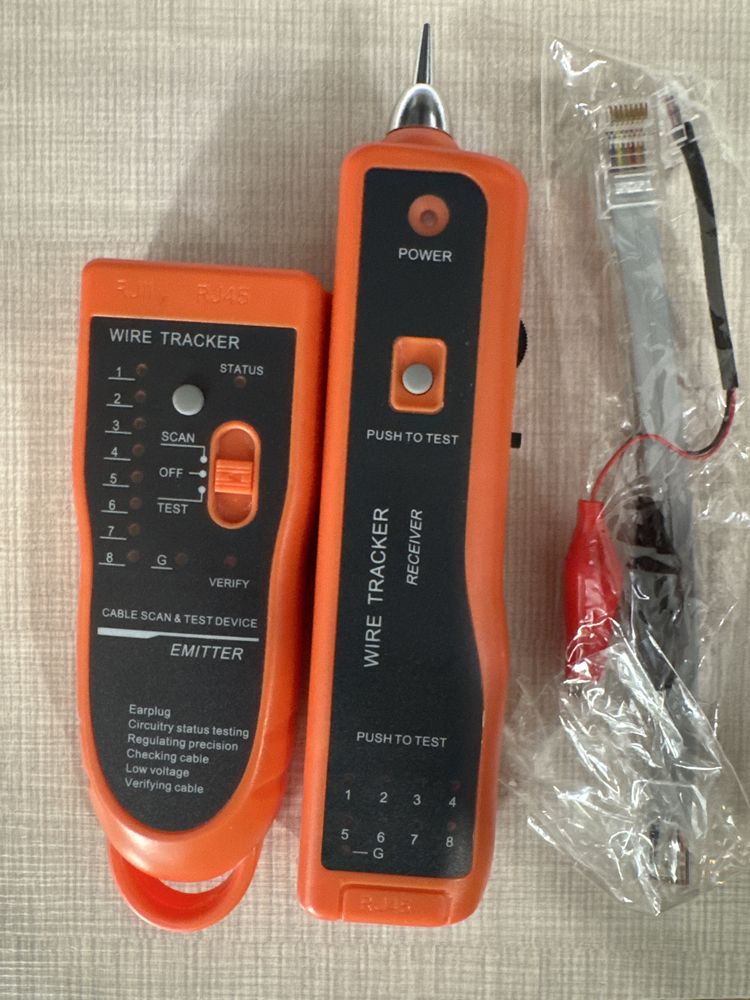 Кабельний тестер RJ-45 RJ-11