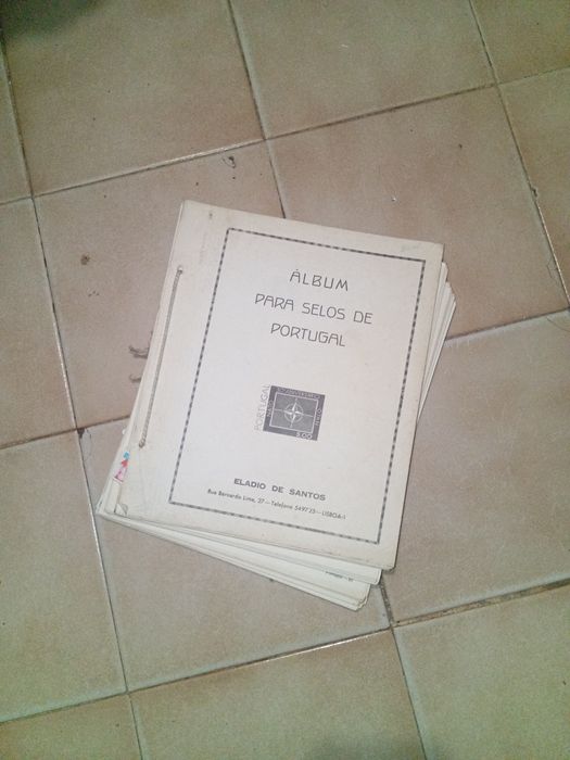 Selos álbum e folha album e dossier e não tem NR páginas certo