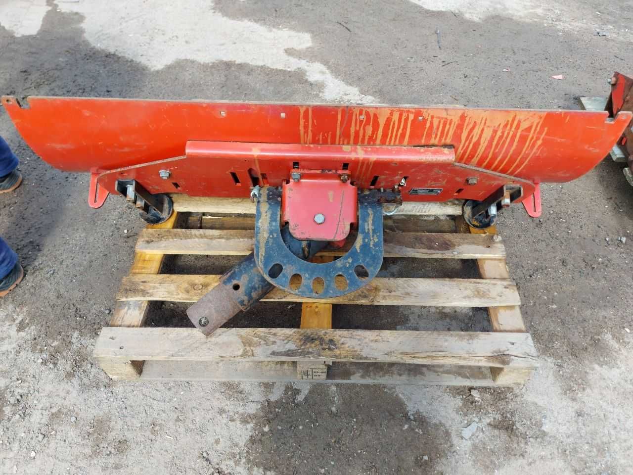 Pług odśnieżny Rapid SP 125,produkcji szwajcarskiej
