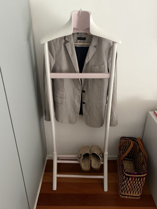 Cabide de Quarto Cinzento e Rosa