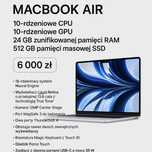 Mcbook Air, nowy orginalnie zapakowany