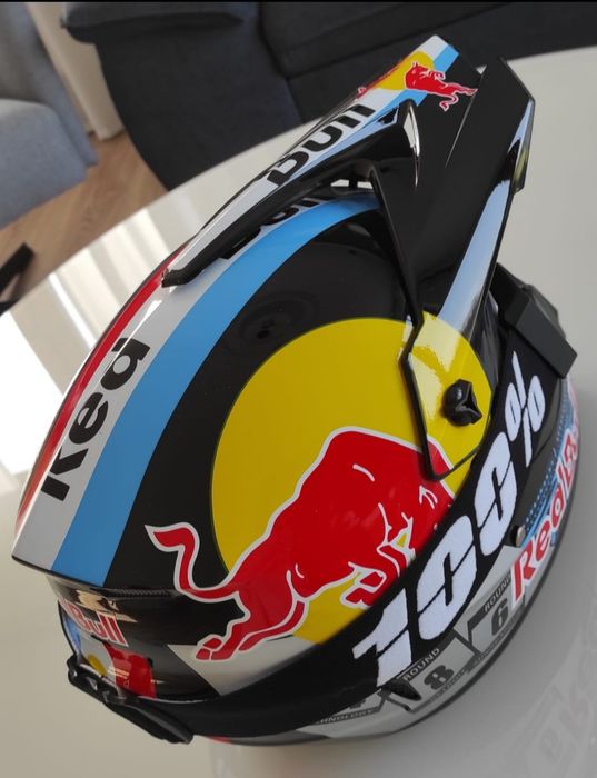 Nowy kask Red Bull rozm.M lub S+gogle gratis! Motocross