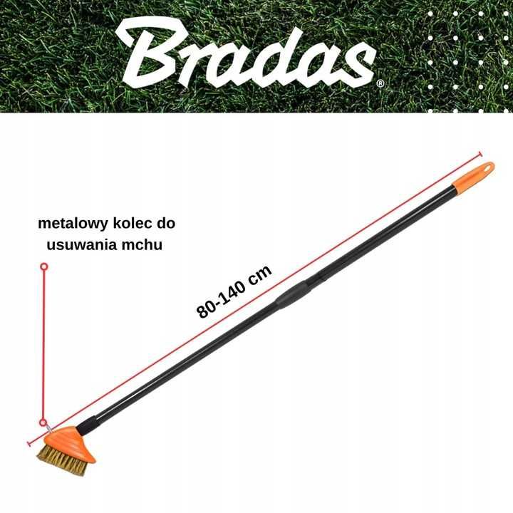 Szczotka do mchu i kostki 3w1 Nowa solidna 140cm