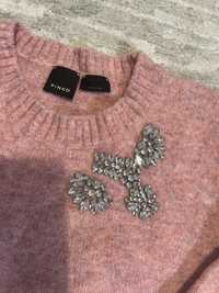 Rozowy sweterek Pinko