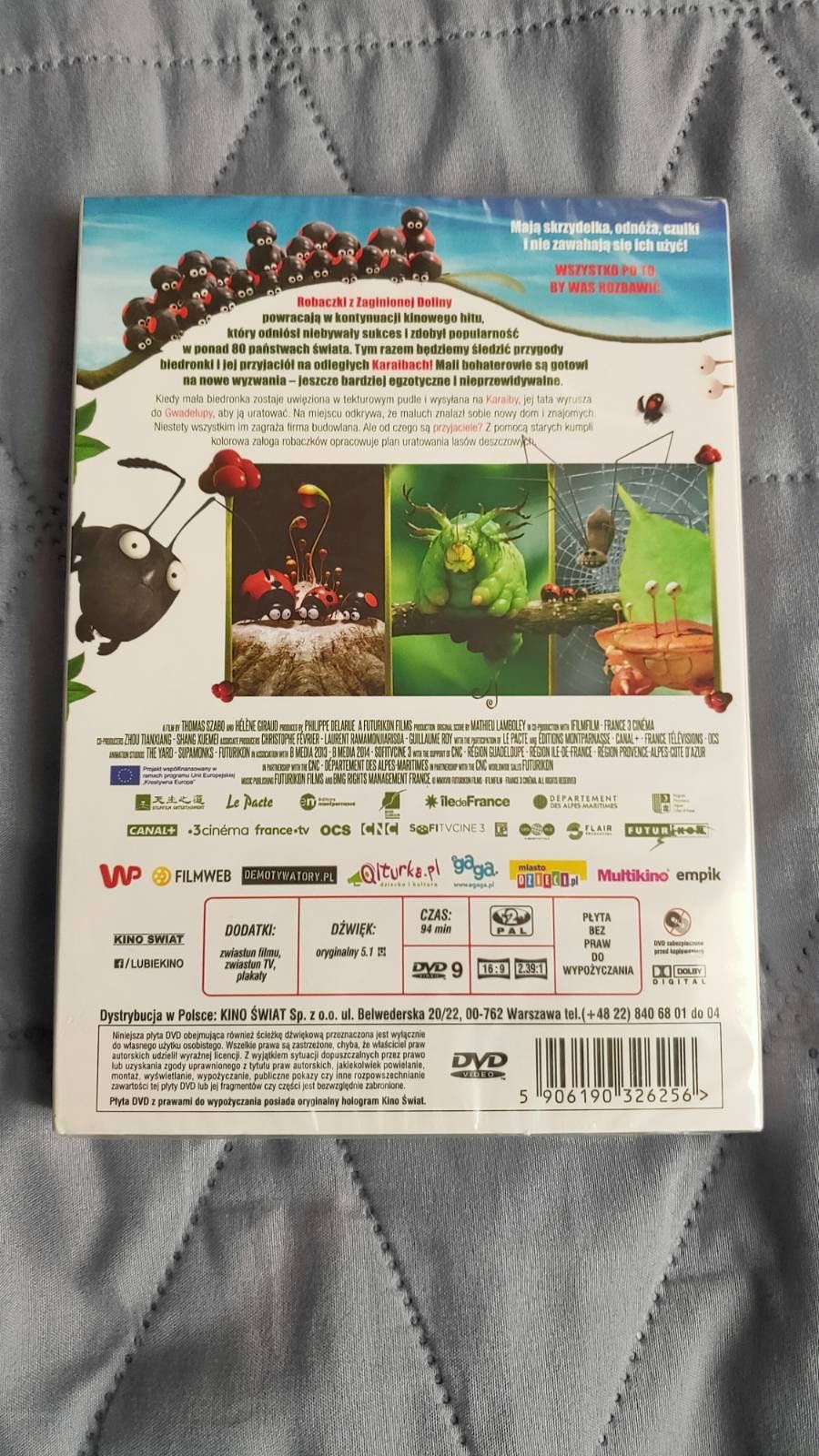 Bajka DVD Robaczki z zaginionej dżungli NOWA w folii