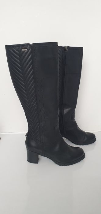 Kozaki Geox D Lise ABX B  ze skory 35