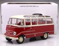 Mercedes O319 bus - 1960, red/creme Norev 1:18