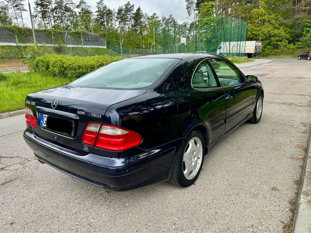 Mercedes Clk 2001r 2.0 kompresor bez rdzy