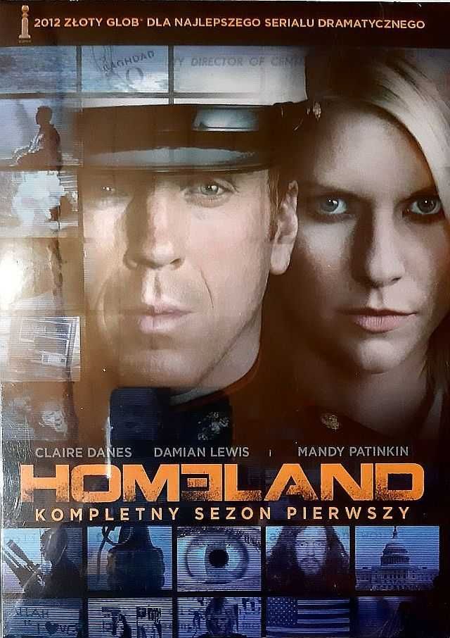 Homeland Sezon 1 (Polskie Wydanie) (4 DVD) Nowy Folia