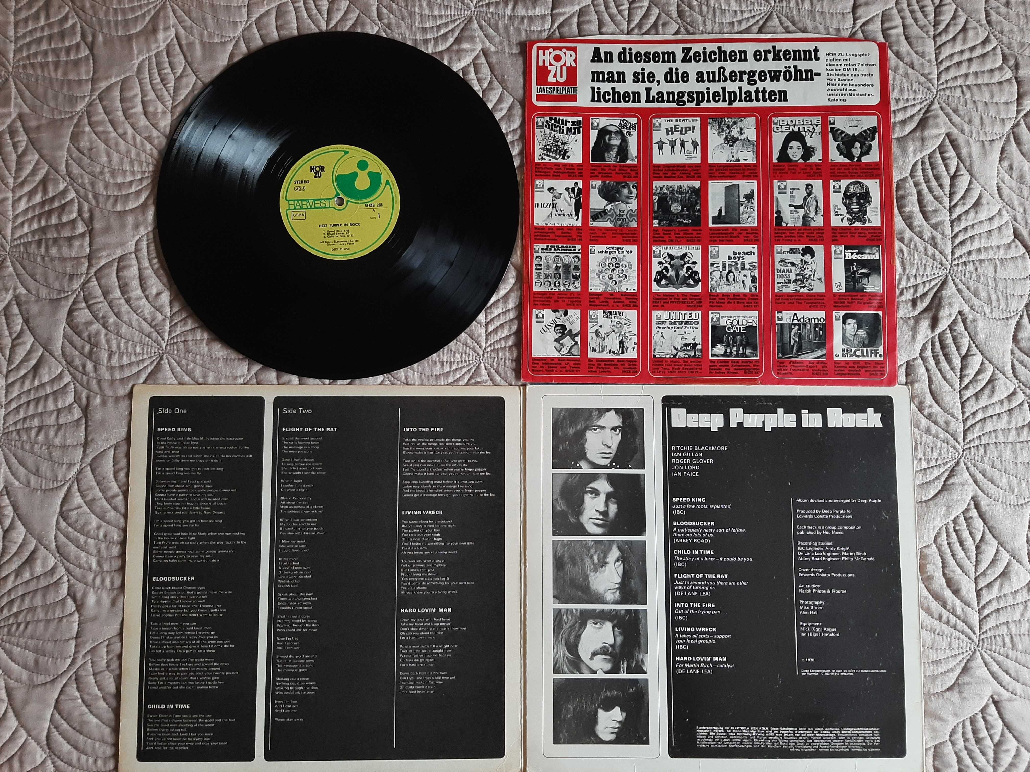 Neil Young-Stone Crows-Fairport Convention-Focus-Deep Purple- Vinil LP