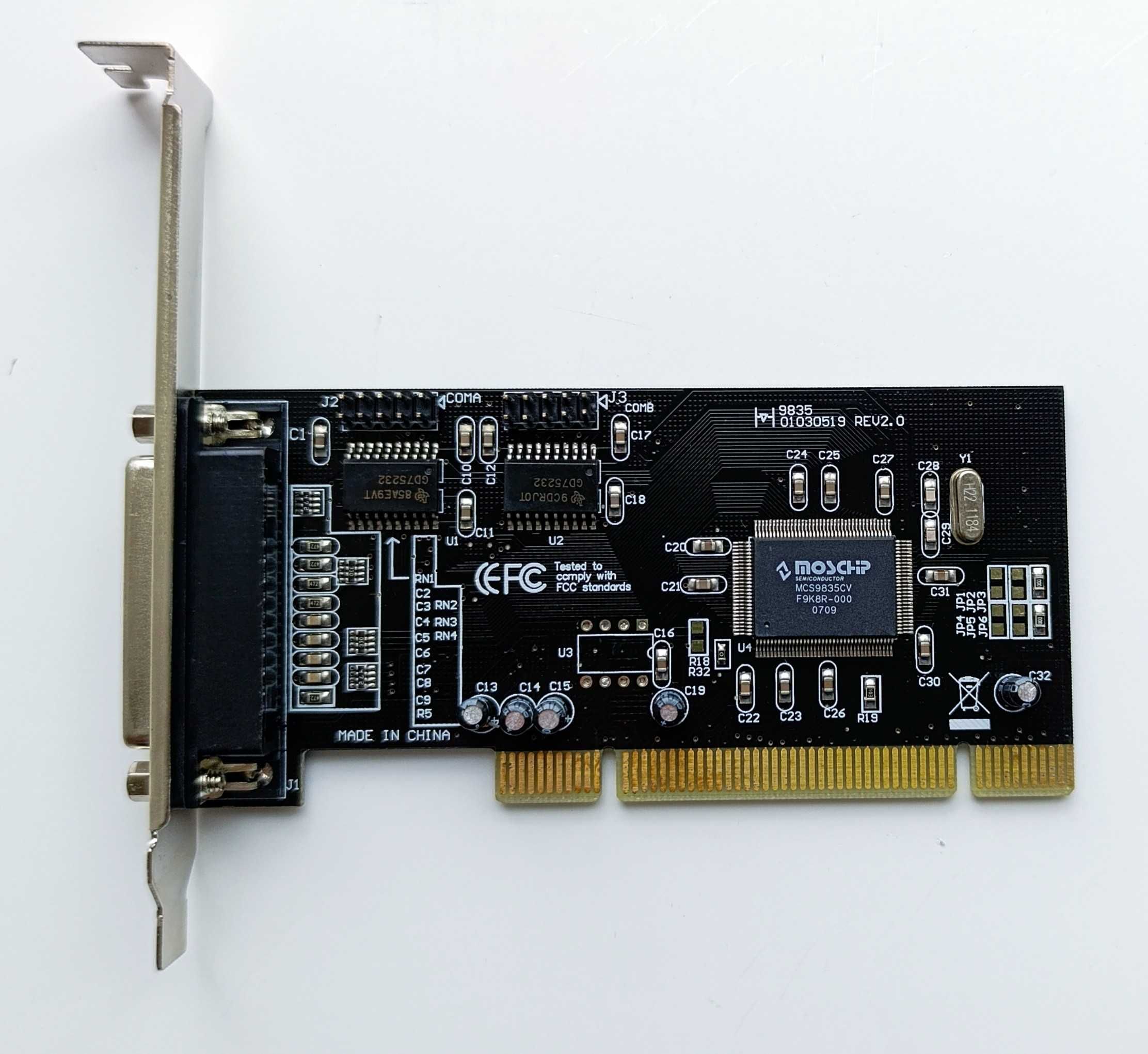 Контроллер PCI to COM RS-232 Moschip MCS9835CV