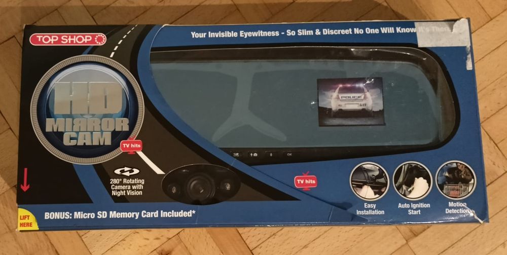 Nowe kamera/lusterko samochodowe Top shop HD camera mirror