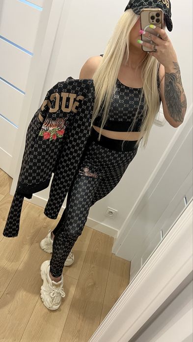 Gucci 3czesciowy komplet s cyrkonie