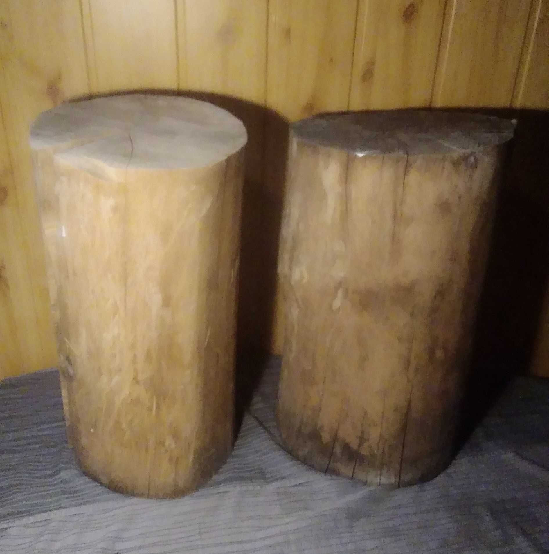 Naturalny Drewniany Pieniek Pień z pnia drzewa