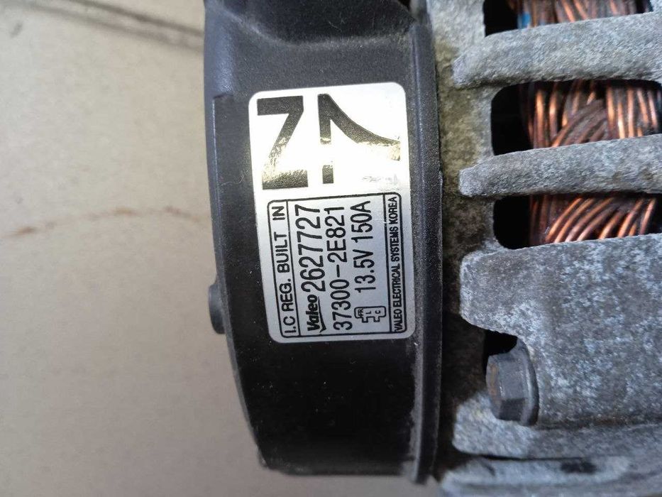 Генератор Valeo 2627727: 37300-2E821; 150A Hyundai/Kia