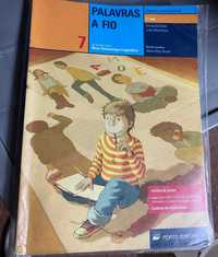 Livro + caderno de atividades 7º ano Palavras a fio